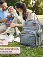 Bolso mochila pañalera - COLORES - Miniatura 4