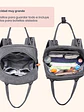 Bolso mochila pañalera - COLORES - Miniatura 13