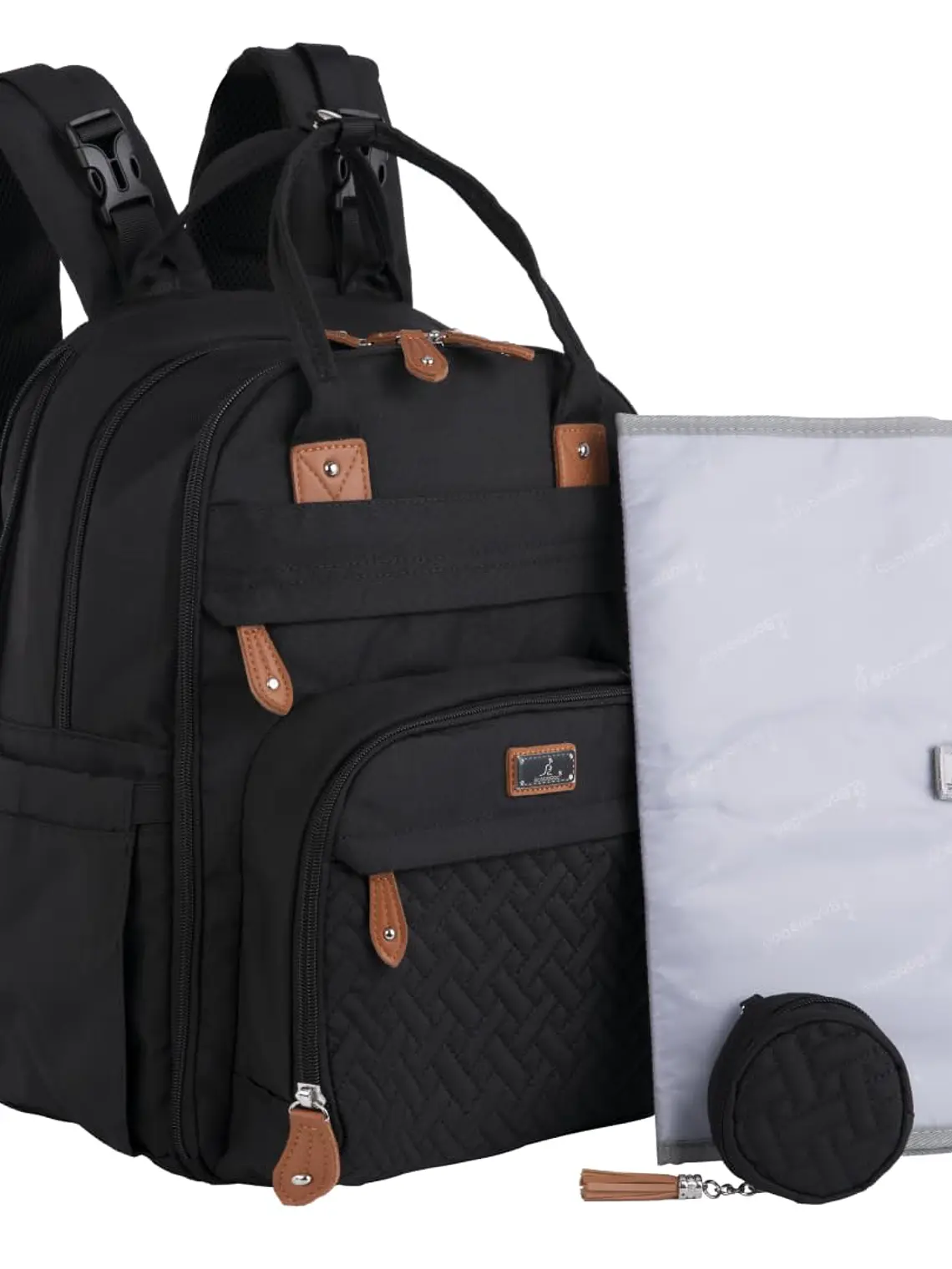 Bolso mochila pañalera - COLORES 19