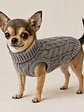 Chaleco tejido para perro GRIS - Tallas - Miniatura 6