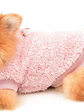 Polerón de sherpa para perro MINI color ROSA Talla L - Miniatura 3