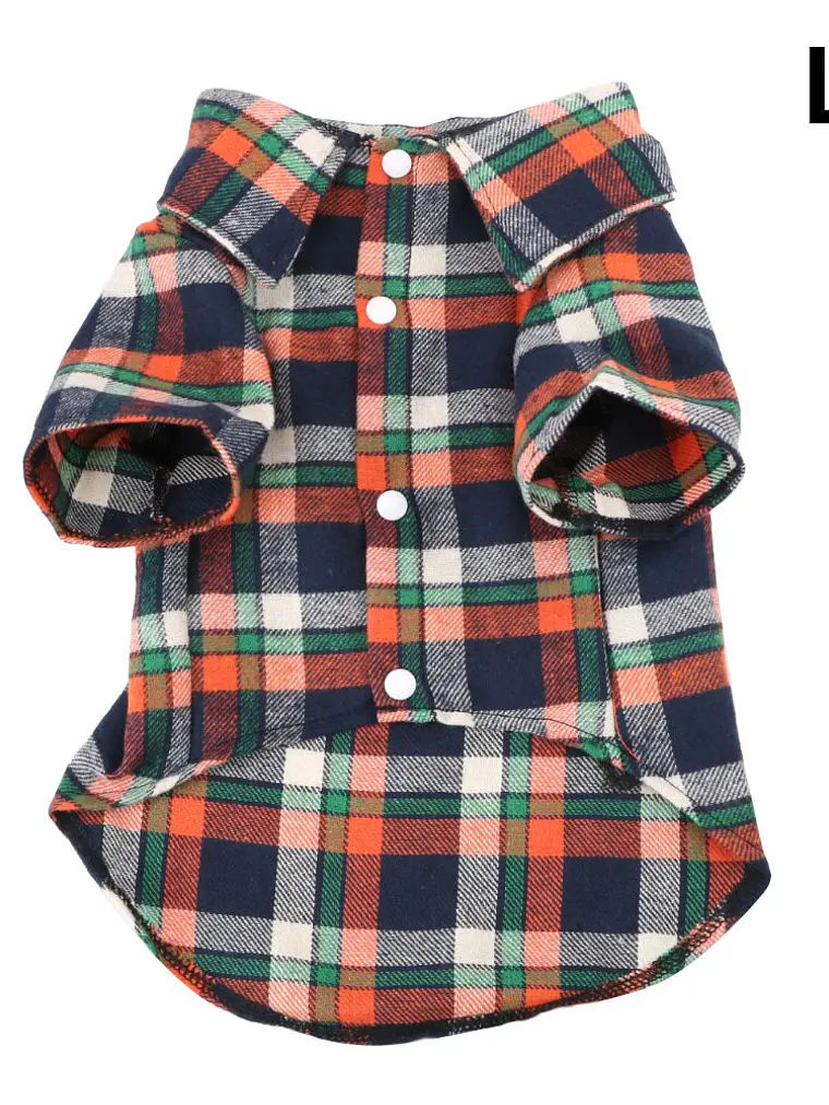 Camisa leñadora  de franela PERRITO TOY O MINI 9