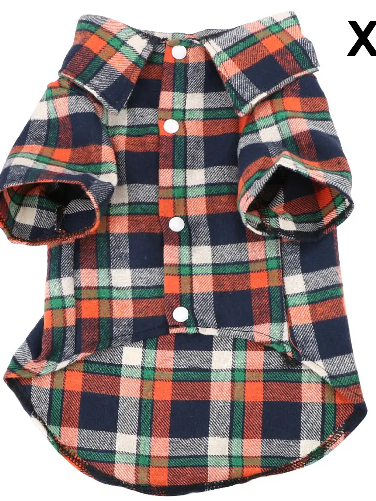 Camisa leñadora  de franela PERRITO TOY O MINI 11