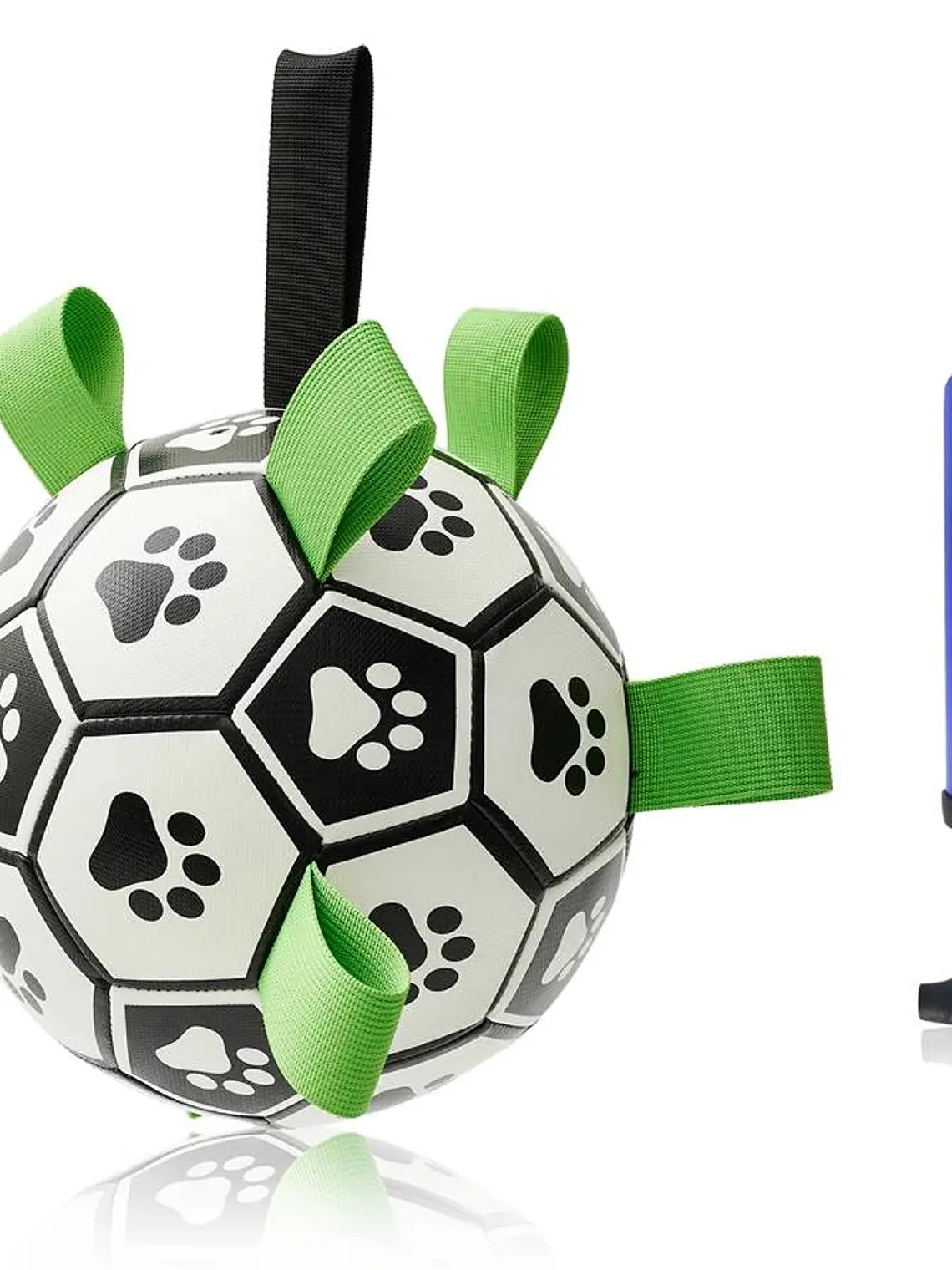 Pelota interactiva para perro incluye bombín-colores 7