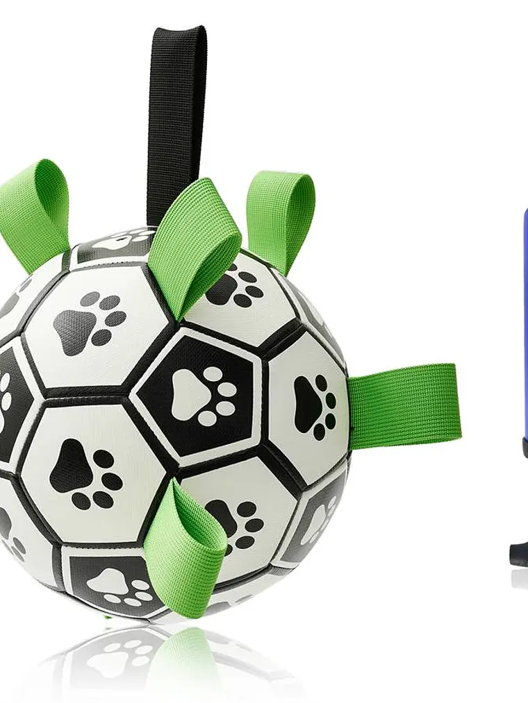 Pelota interactiva para perro incluye bombín-colores 7