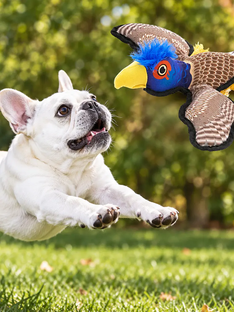 Juguete de tela para perro con forma de ave - alternativas 9