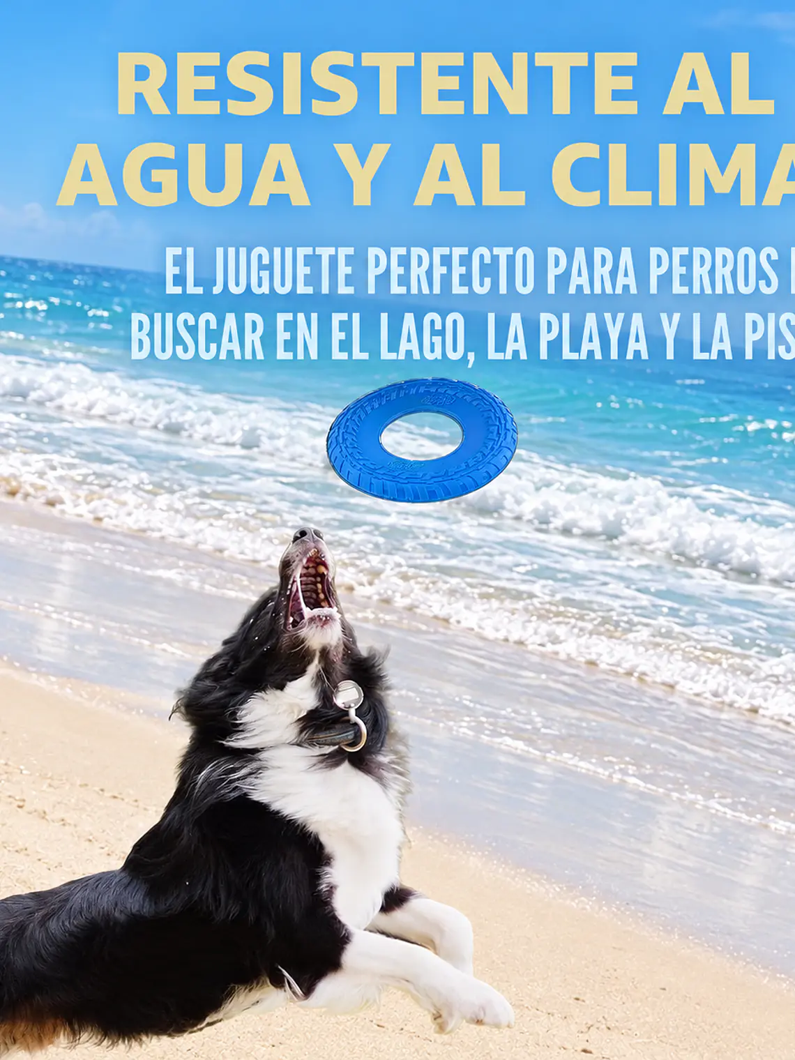 Juguete tipo  Frisbee para perro de goma NERF 25cm 3