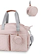 Bolso maternal rectangular muchos compartimientos Color Rosa - Miniatura 3