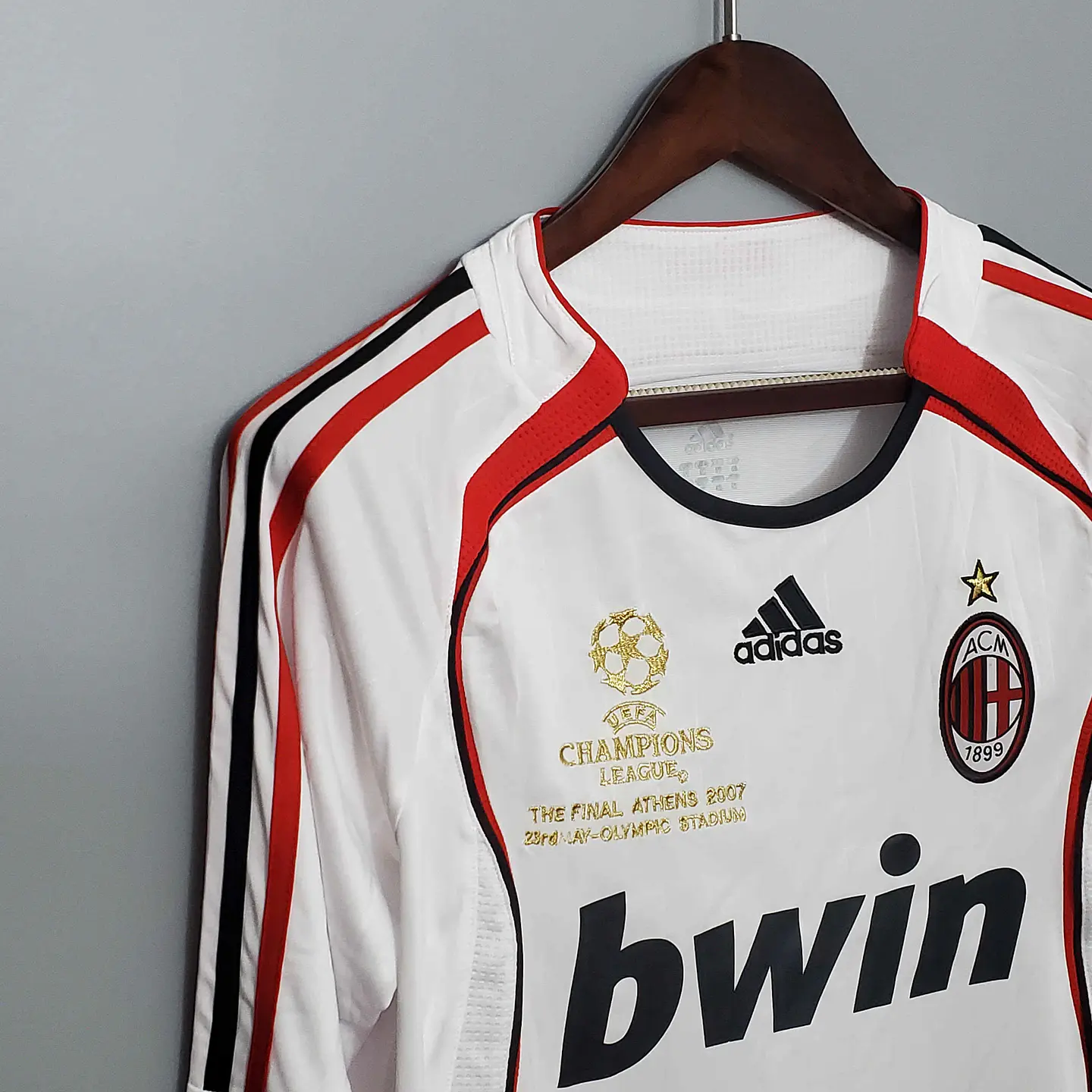 Milan Away 06/07 Manga Longa 4