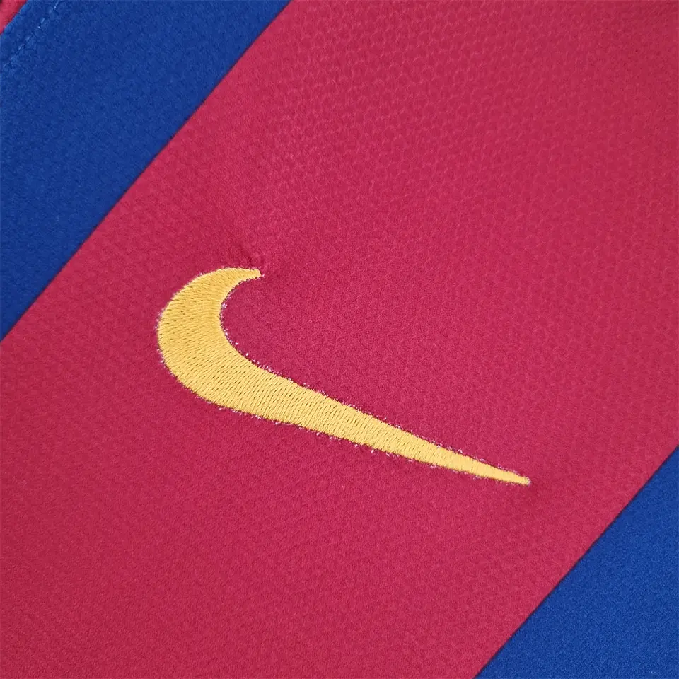Barcelona Home 2006 Manga Longa  7