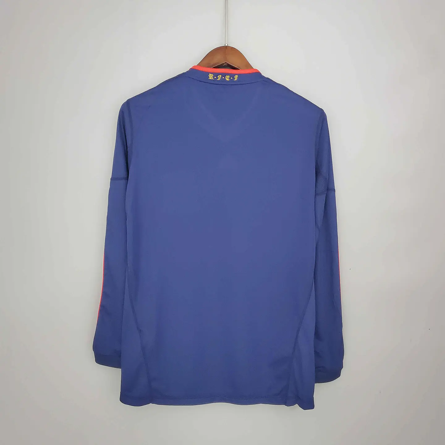 Espanha Away 2010 Manga Longa  3