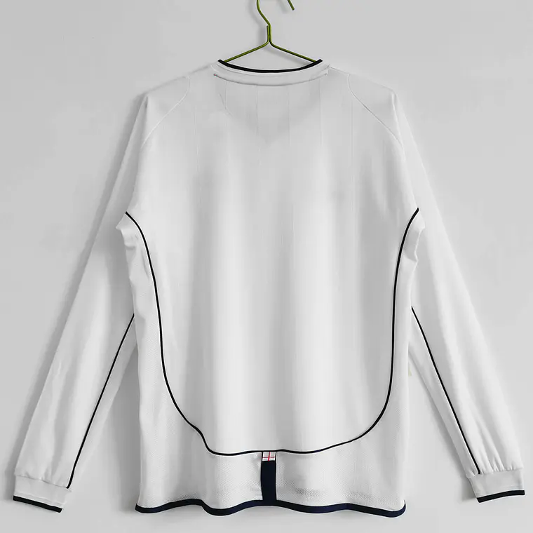 Inglaterra Home 2002 Manga Longa  2