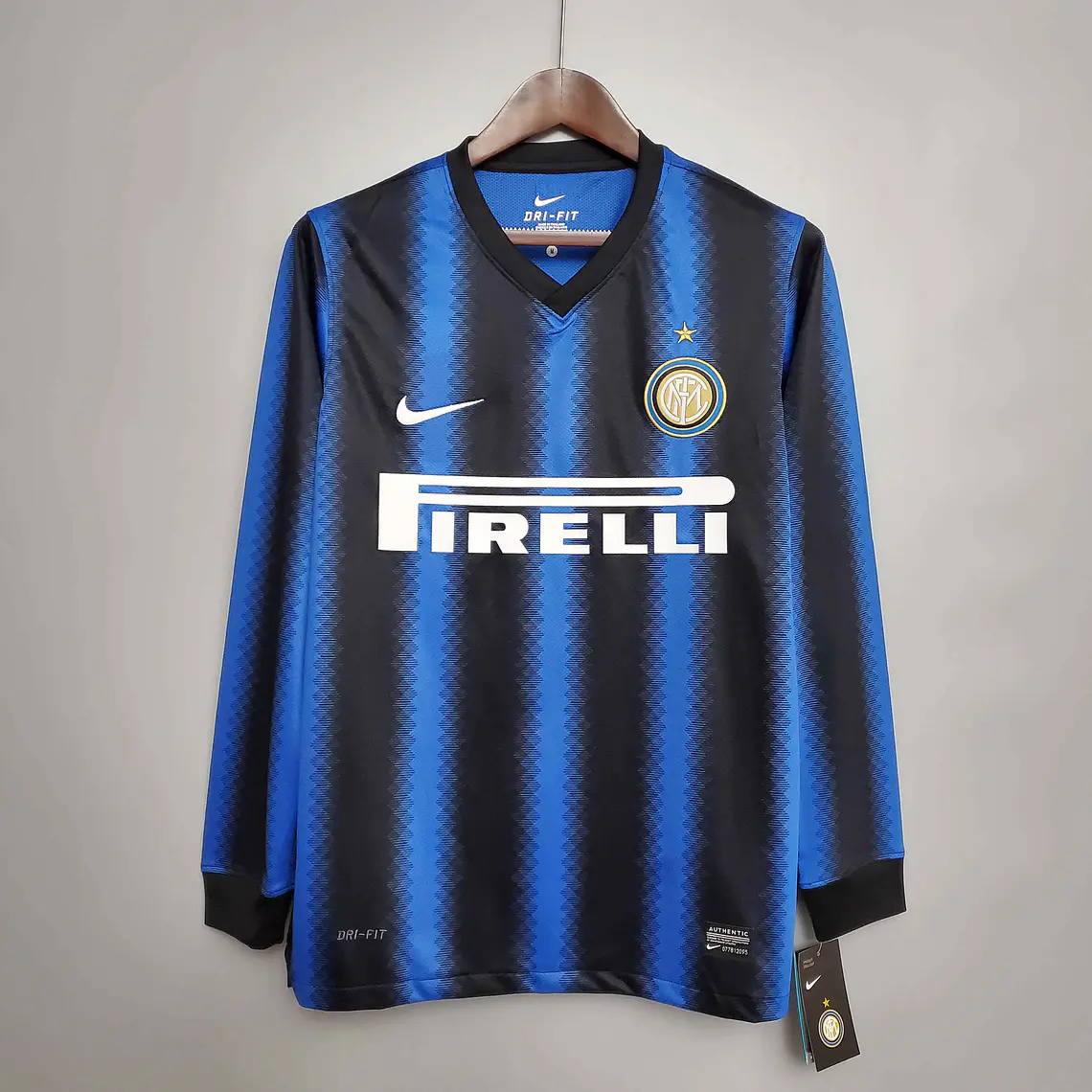 Inter Milão Home 10/11 Manga Longa  1