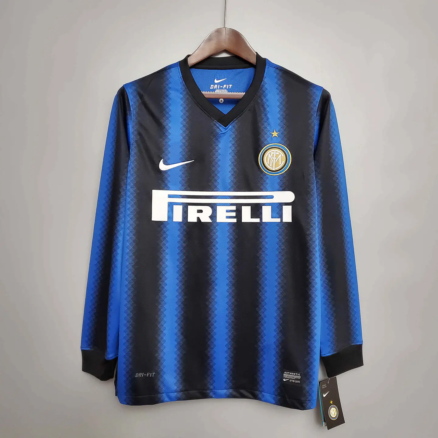 Inter Milão Home 10/11 Manga Longa  1