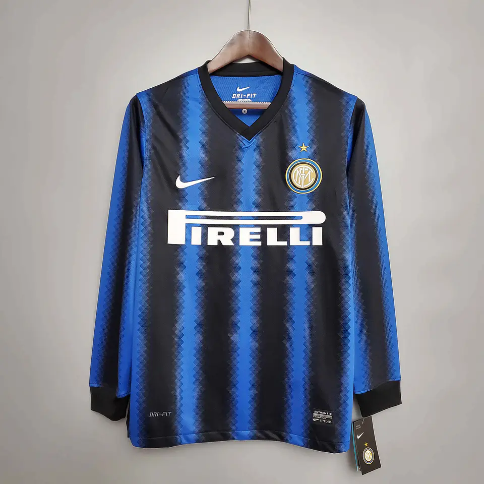 Inter Milão Home 10/11 Manga Longa  1
