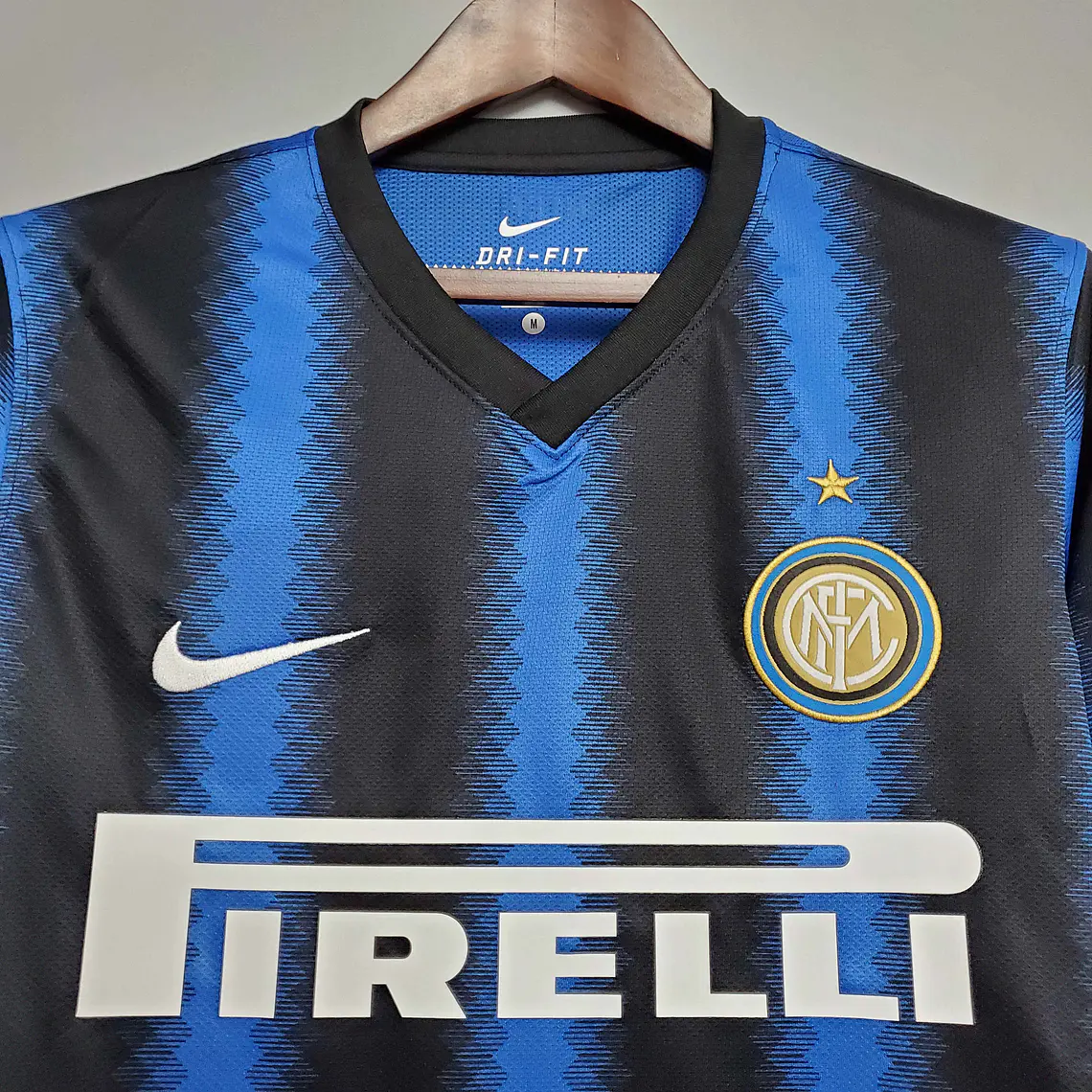 Inter Milão Home 10/11 Manga Longa  4