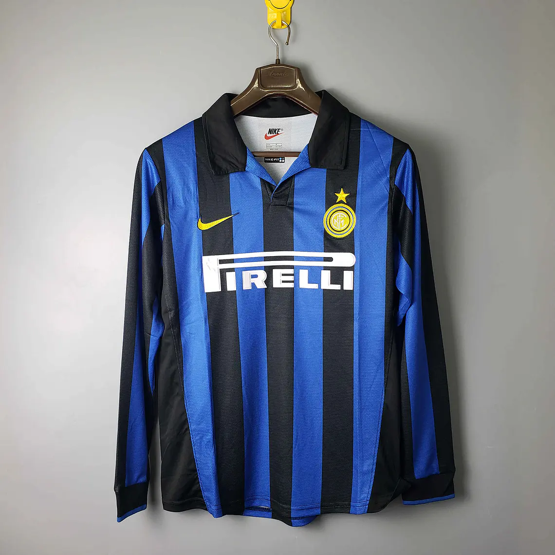 Inter Milão Home 1998 Manga Longa  1