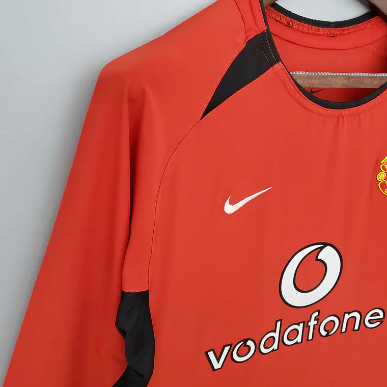 Manchester United Home 02/04 Manga Longa  4