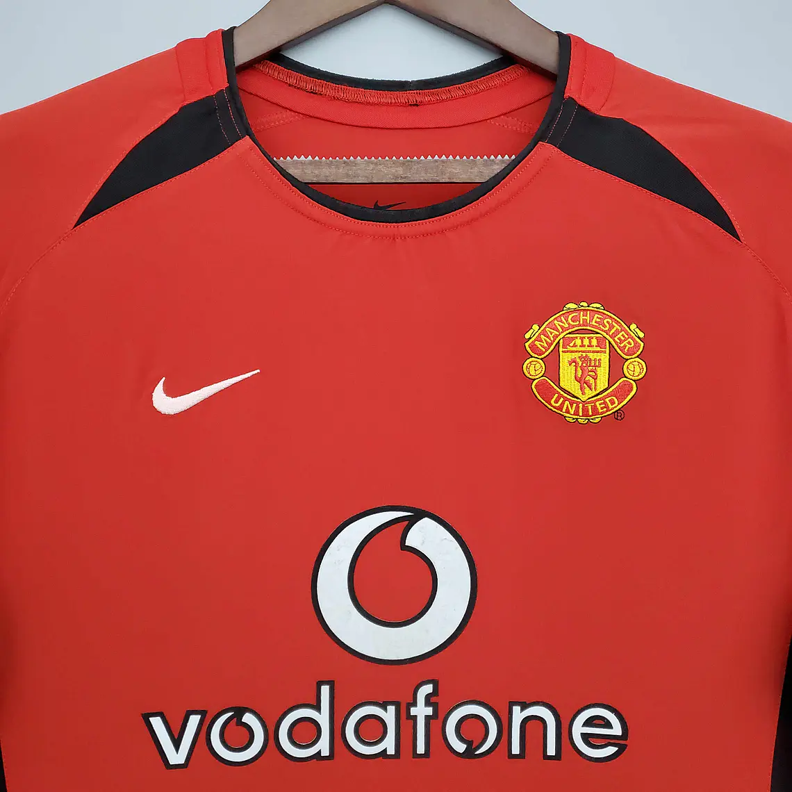Manchester United Home 02/04 Manga Longa  5