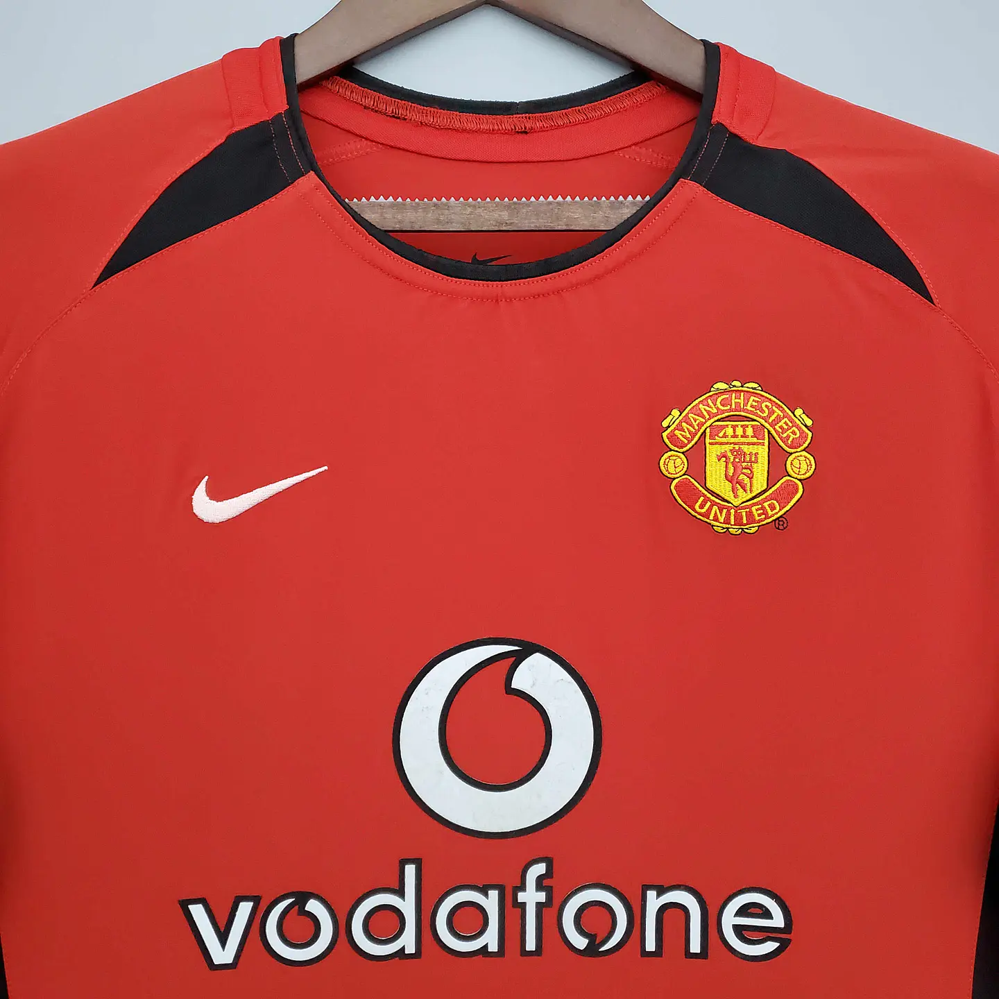 Manchester United Home 02/04 Manga Longa  5