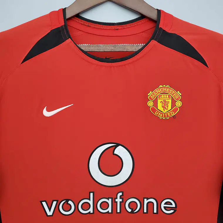 Manchester United Home 02/04 Manga Longa  5