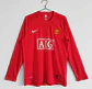 Manchester United Home 07/08 Manga Longa  - Miniatura 2