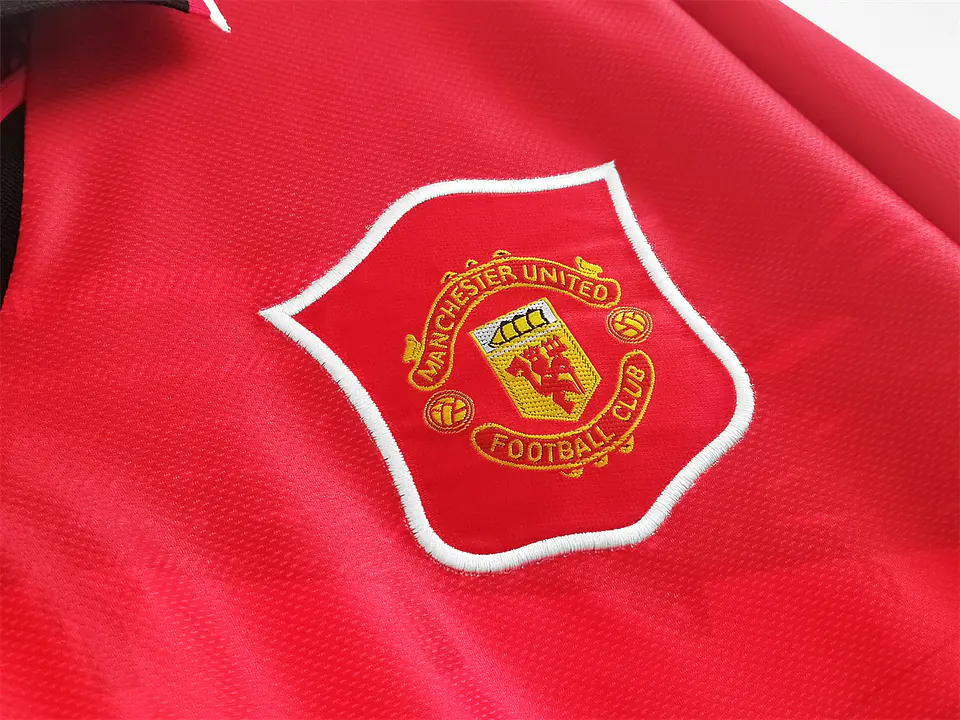 Manchester United Home 94/96 Manga Longa  3