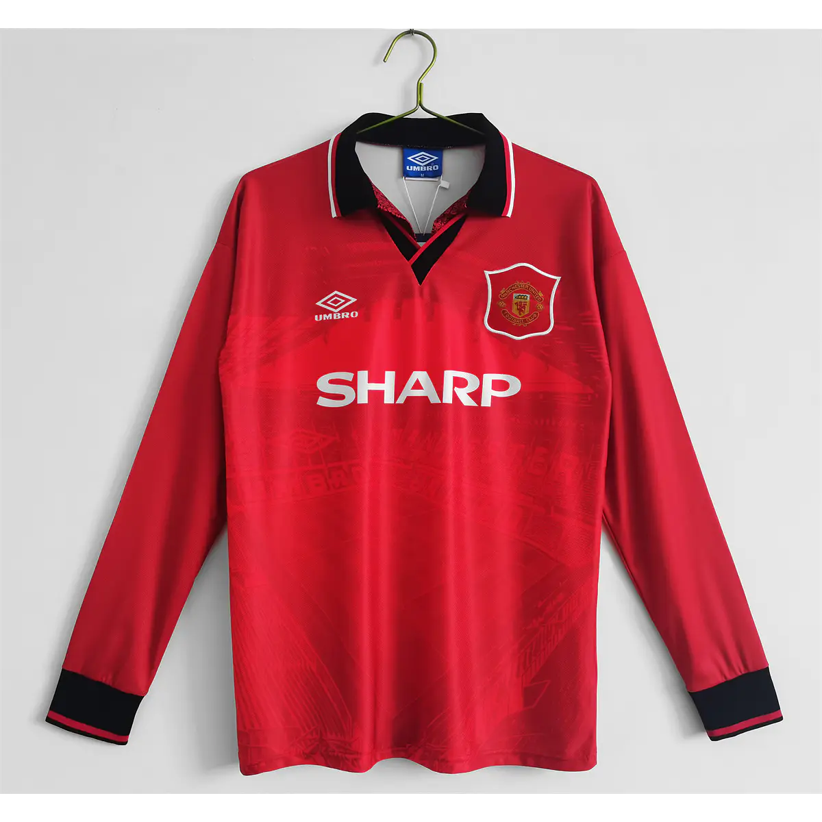 Manchester United Home 94/96 Manga Longa
