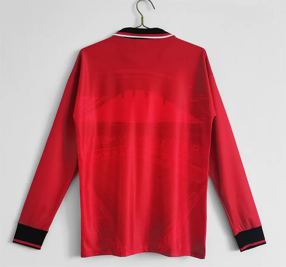 Manchester United Home 94/96 Manga Longa  2