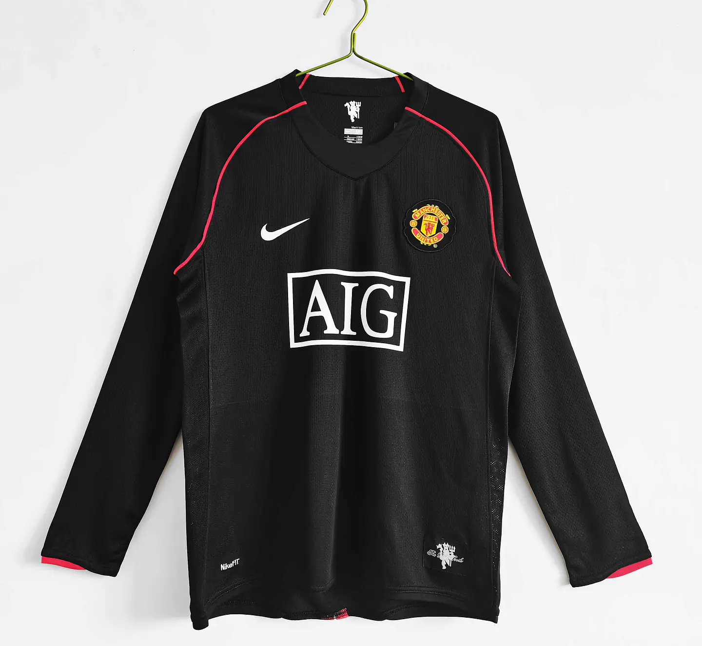 Manchester United Third 07/08 Manga Longa  1