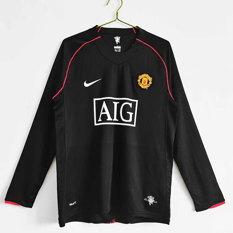 Manchester United Third 07/08 Manga Longa  1