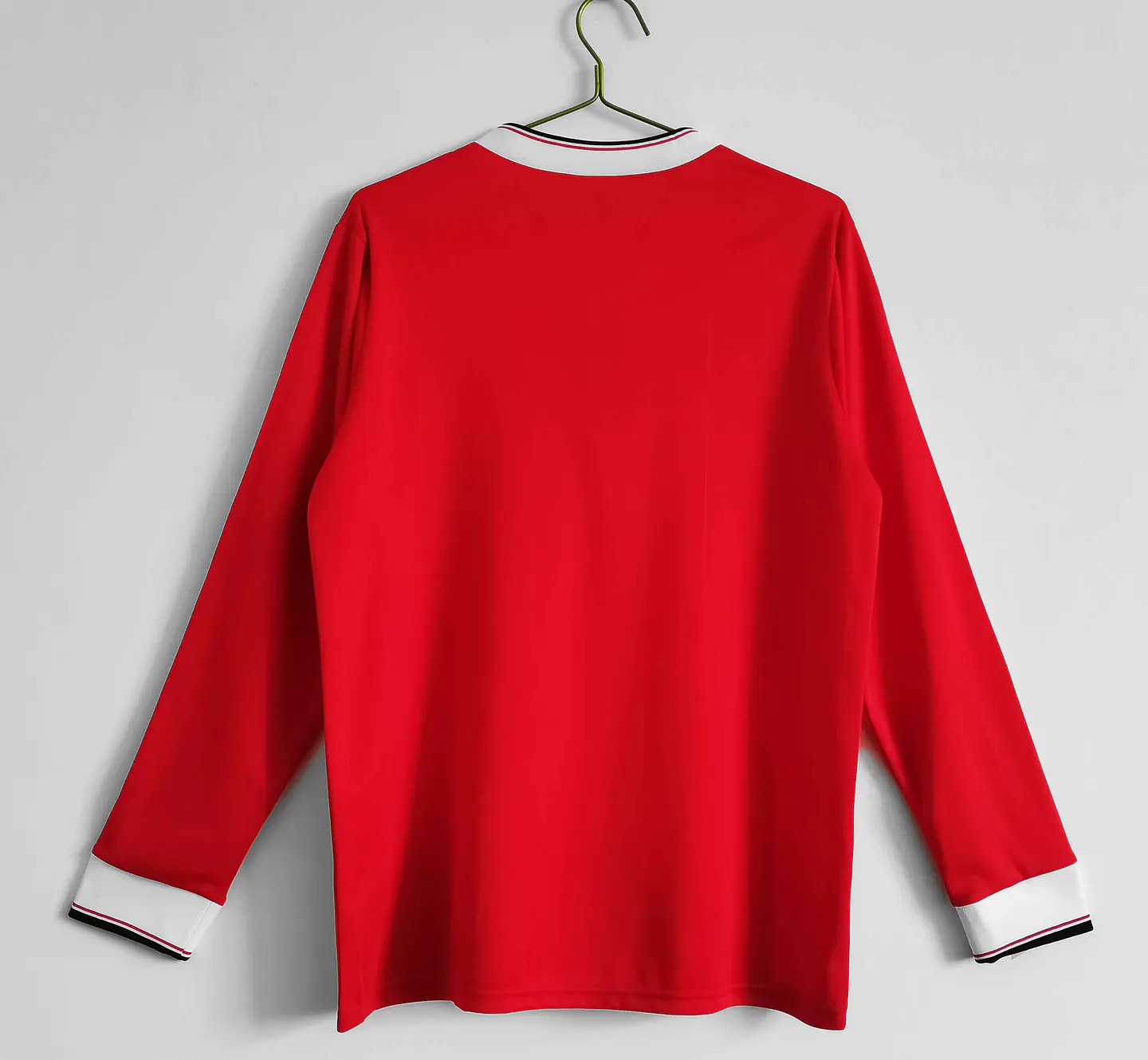 Manchester United Home 1983 Maga Longa  2