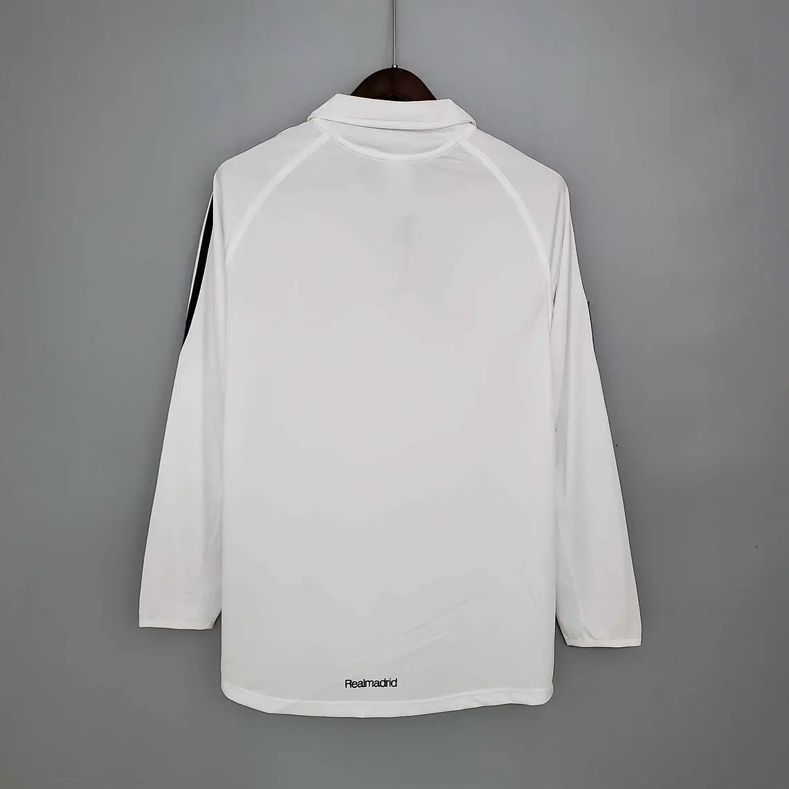 Real Madrid Home 05/06 Manga Longa  2