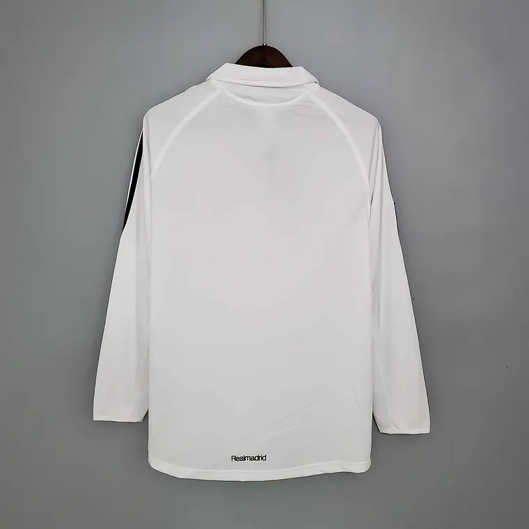 Real Madrid Home 05/06 Manga Longa  2