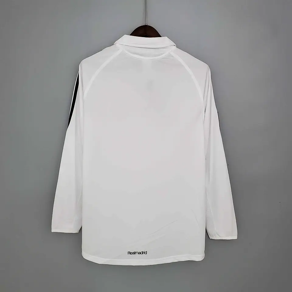 Real Madrid Home 05/06 Manga Longa  2