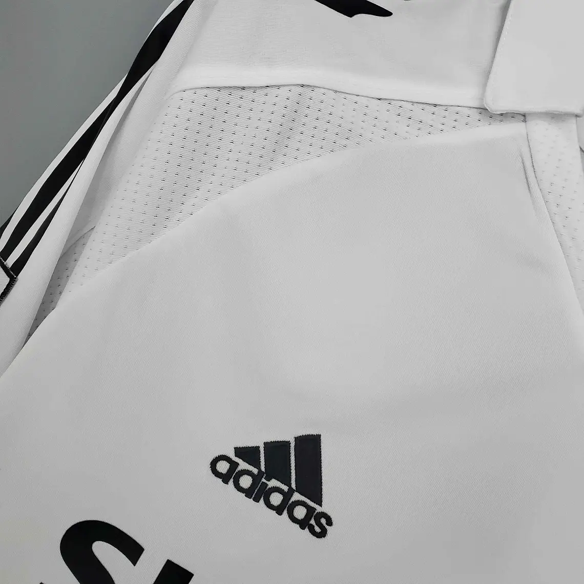 Real Madrid Home 05/06 Manga Longa  6