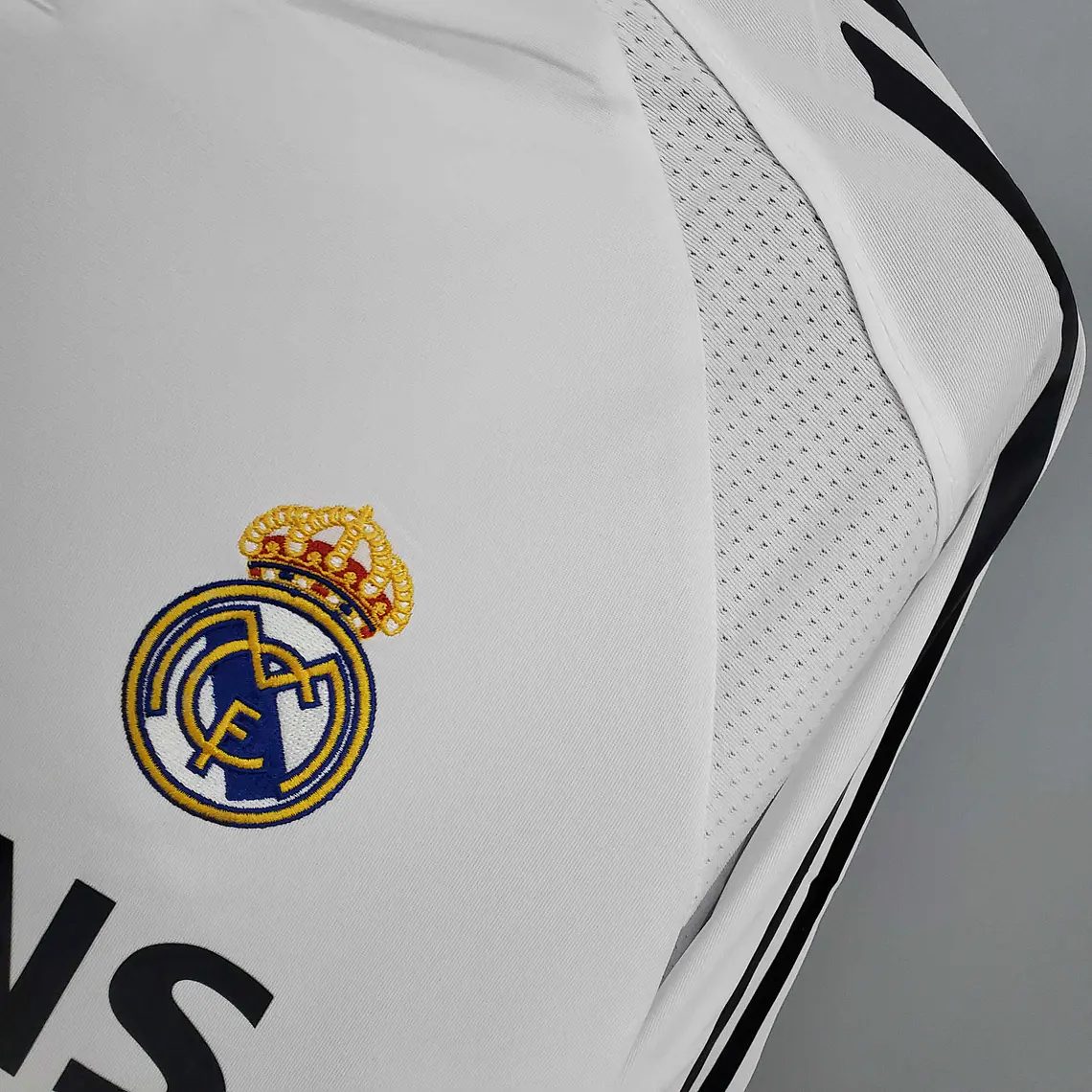 Real Madrid Home 05/06 Manga Longa  5