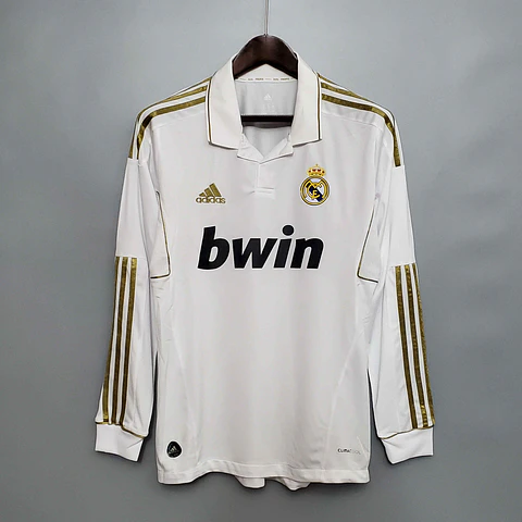 Real Madrid Home 11/12 Manga Longa 