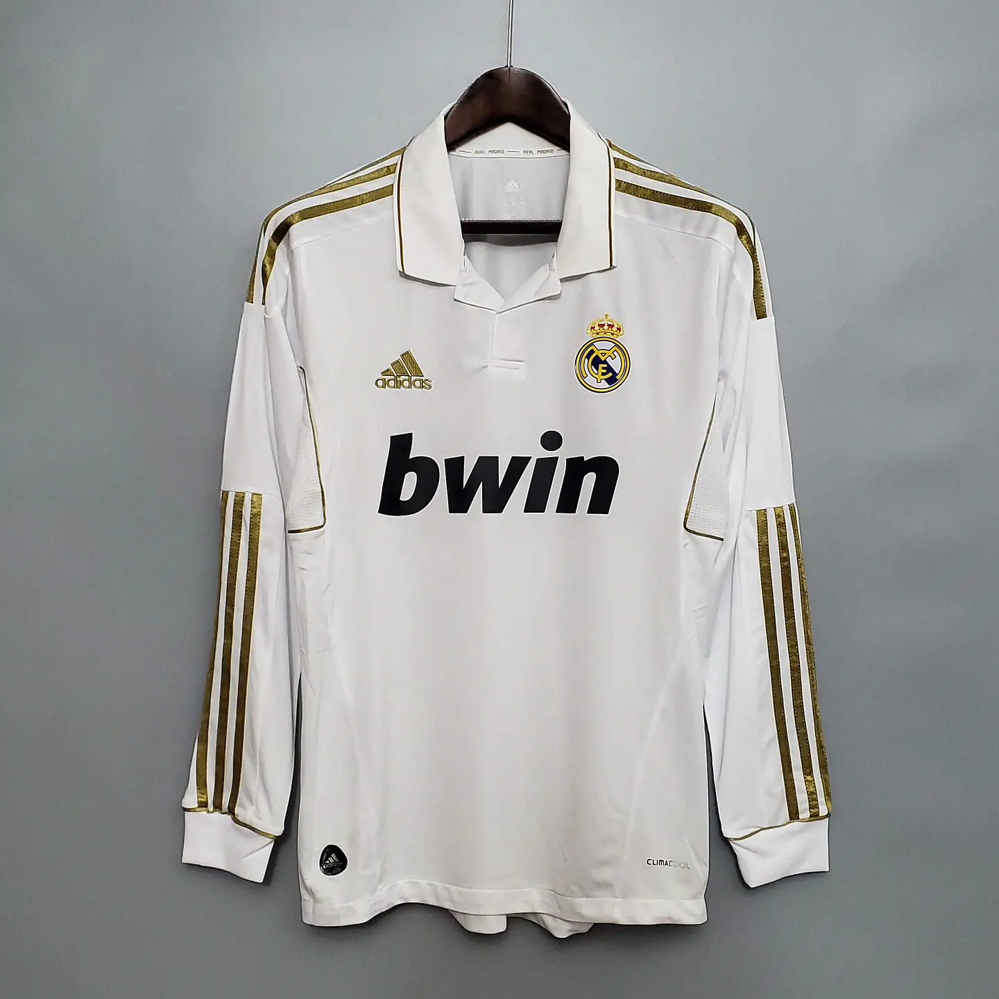 Real Madrid Home 11/12 Manga Longa  1