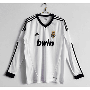 Real Madrid Home 12/13 Manga Longa 