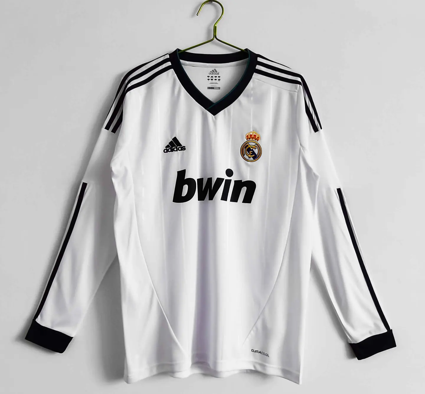 Real Madrid Home 12/13 Manga Longa  1