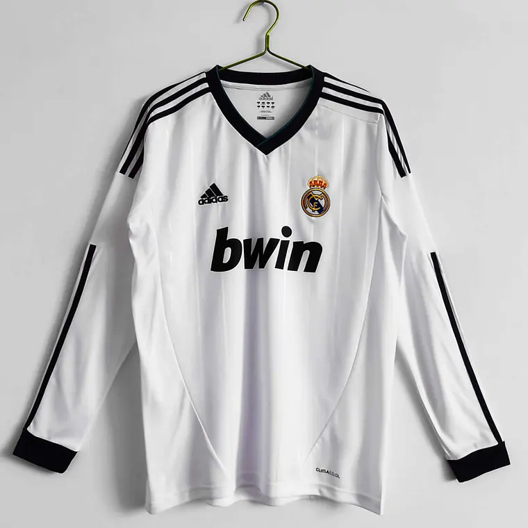 Real Madrid Home 12/13 Manga Longa  1