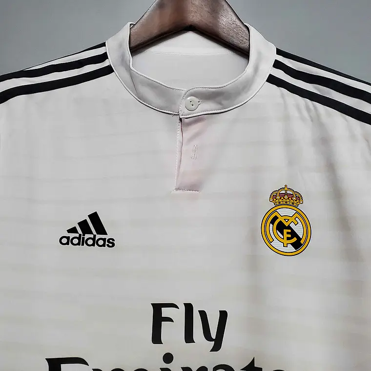 Real Madrid Home 14/15 Manga Longa  4