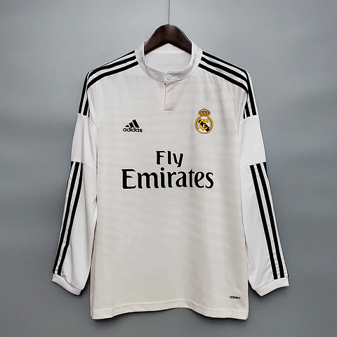 Real Madrid Home 14/15 Manga Longa 