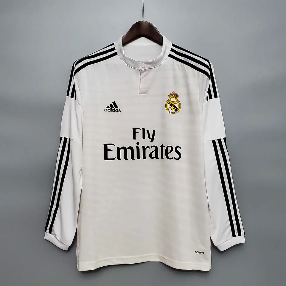 Real Madrid Home 14/15 Manga Longa  1