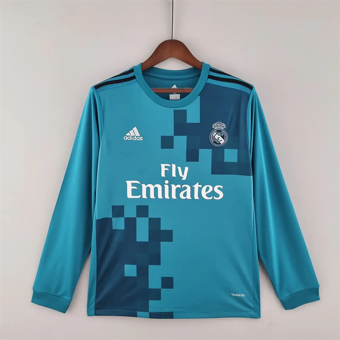 Real Madrid Third 17/18 Manga Longa  1