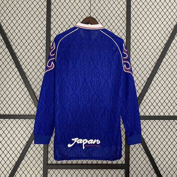 Japão Home 1998 Manga Longa 2