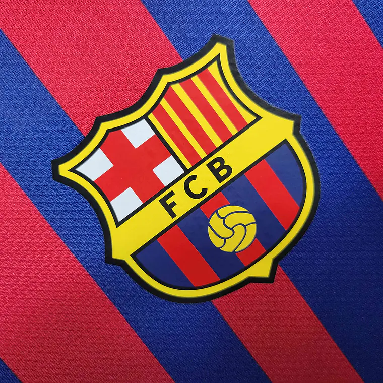 Barcelona Home 11/12 Manga Longa  4