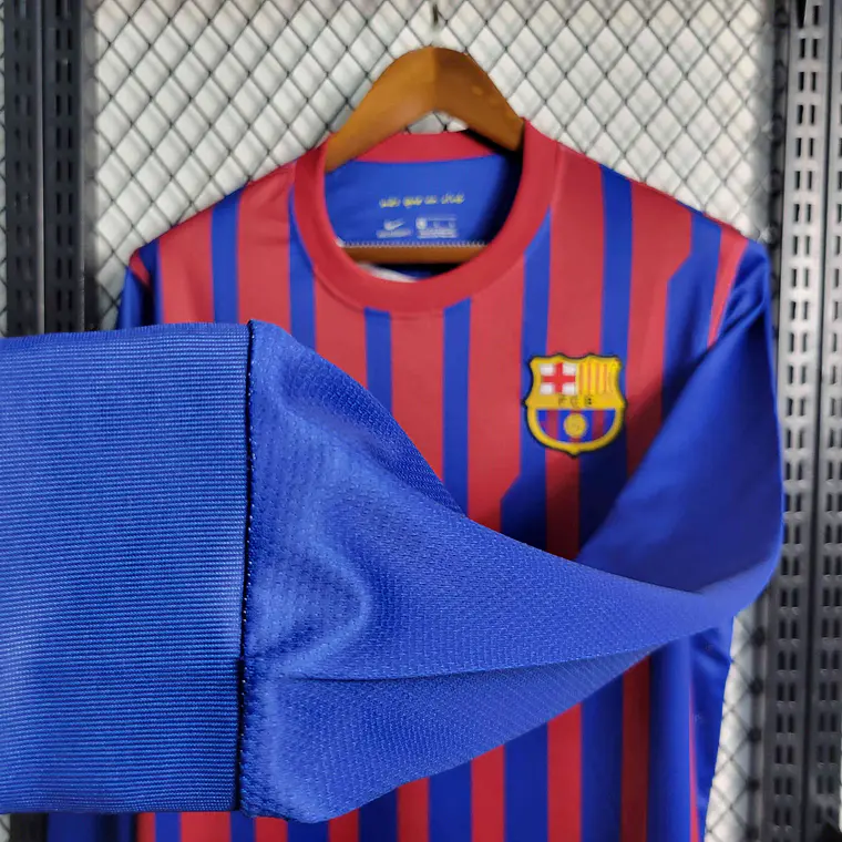 Barcelona Home 11/12 Manga Longa  6