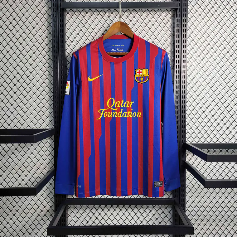 Barcelona Home 11/12 Manga Longa  1